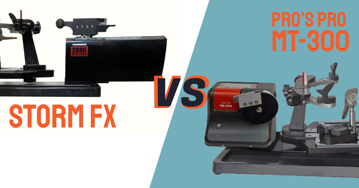 Porównanie maszyn do naciągania STORM FX vs Pro's Pro MT-300 